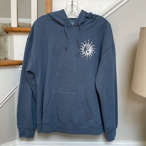 NWT Graphic Yin Yang Check Rebellious One Hoodie